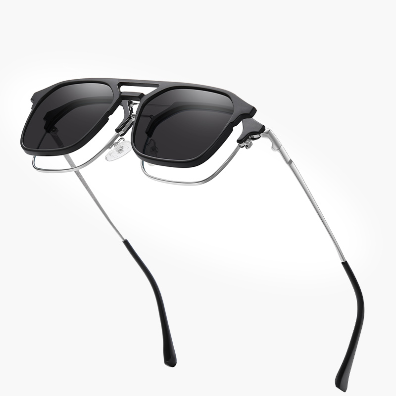 Sunglasses Polarized Men - Поляризованные солнцезащитные очки на клипсе, мужские