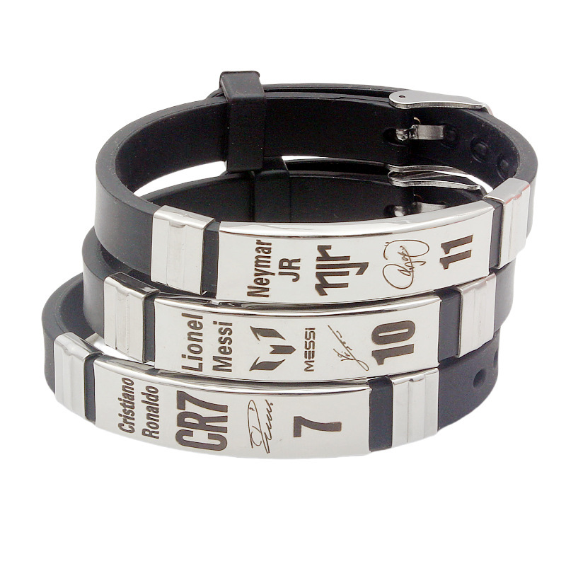 Men Accessories Wrist - Лионель Месси Криштиану Роналду Неймар футбольная