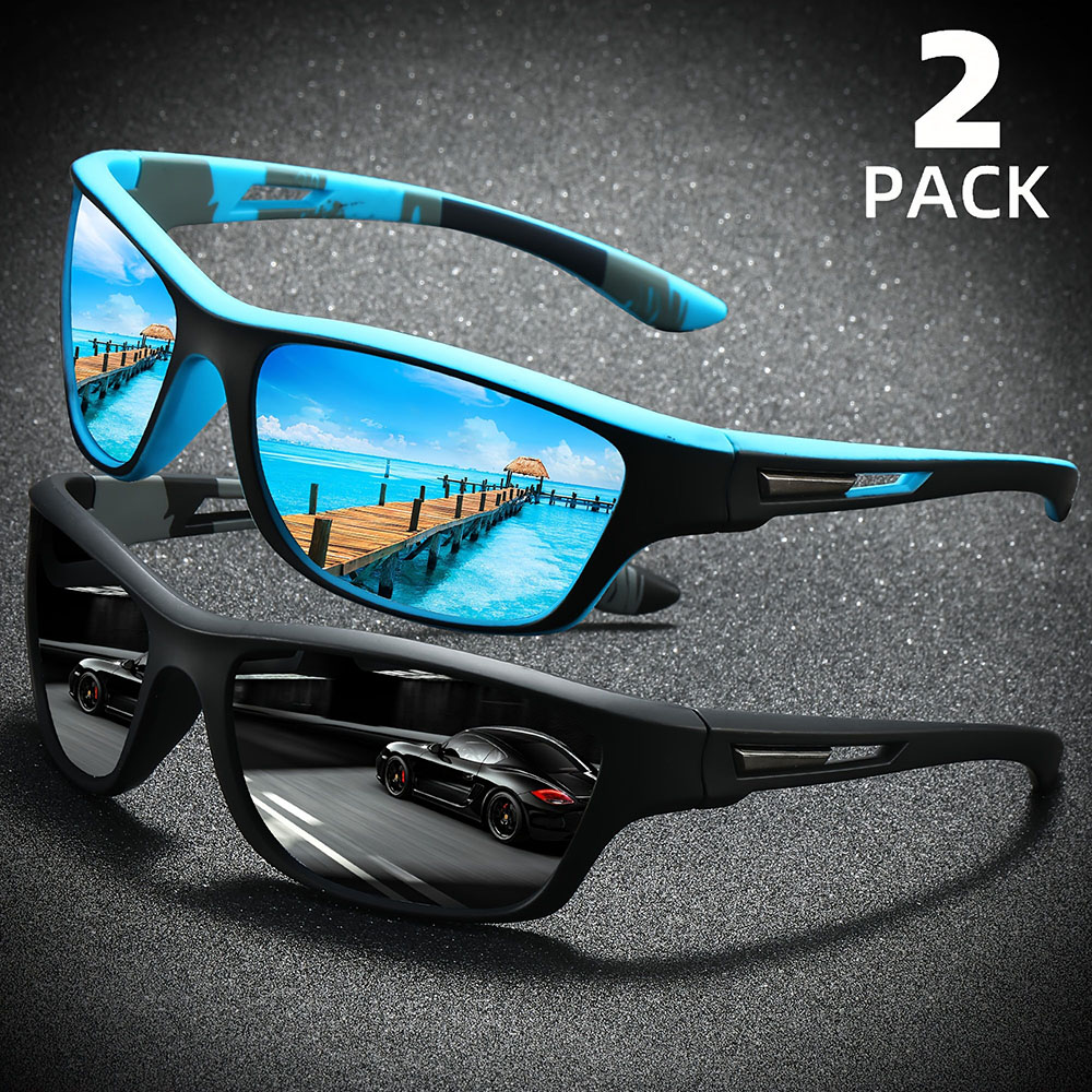 2 шт. поляризационные солнцеза – обзор и цена Sunglasses Polarized Men