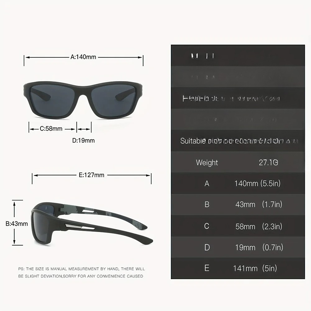 2 шт. поляризационные солнцеза – обзор и цена Sunglasses Polarized Men